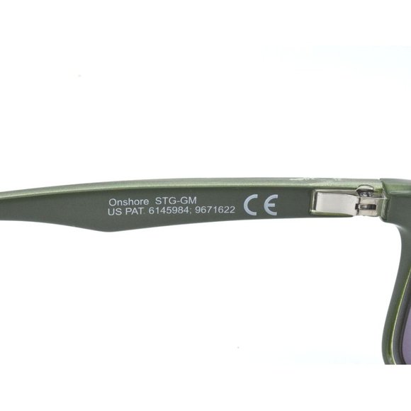 Maui Jim Onshore MJ 798-15C Olive Stripe Fade / MAUIGreen™ Mirror main image 4